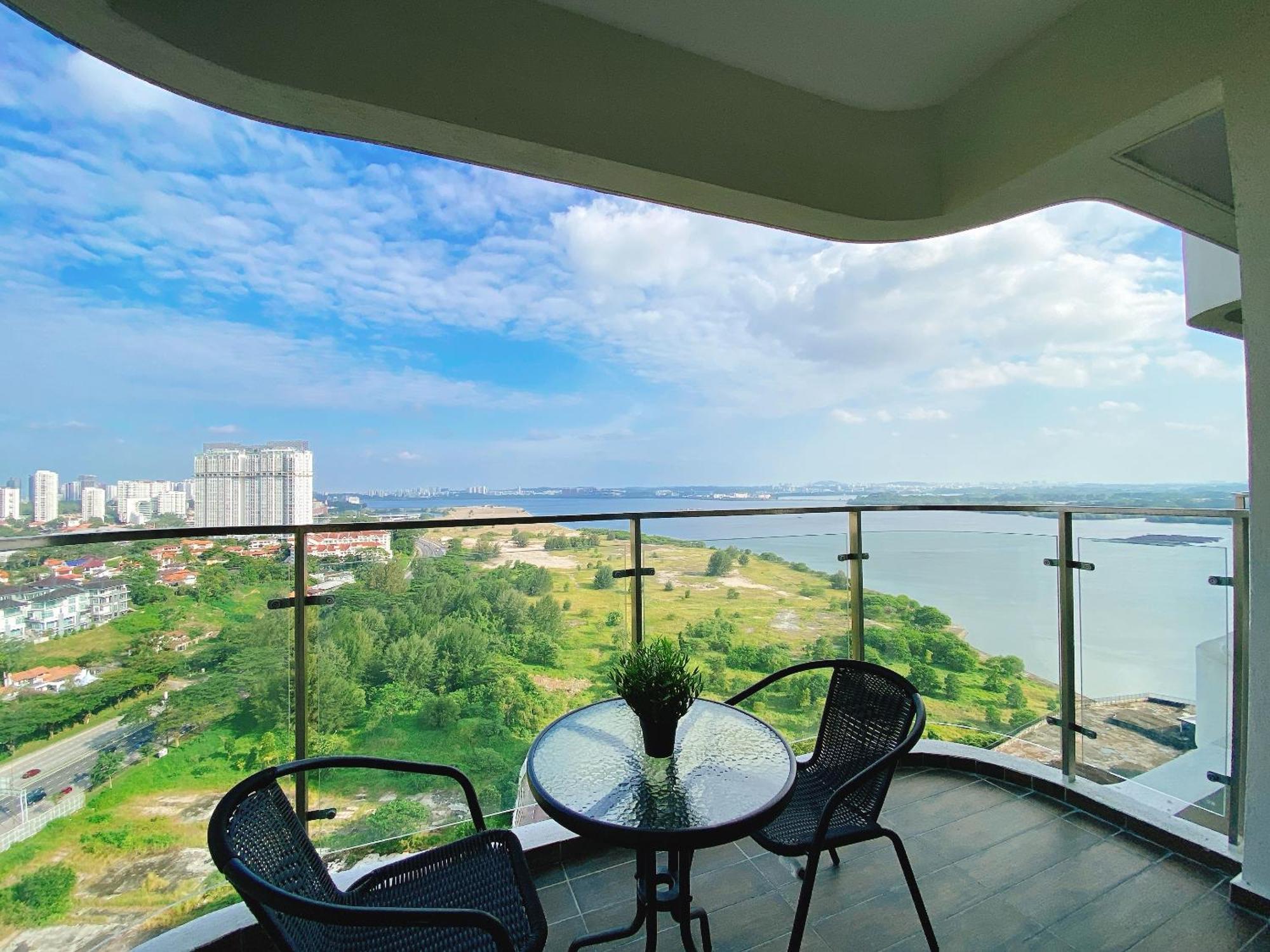 Seafront Country Garden Danga Bay By Lions Bay Apartment Johor Bahru Phòng bức ảnh