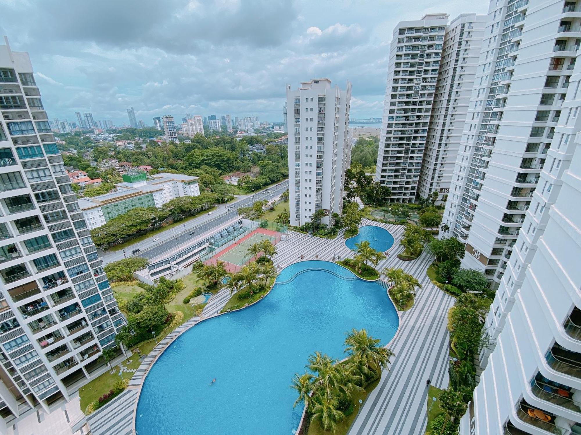 Seafront Country Garden Danga Bay By Lions Bay Apartment Johor Bahru Phòng bức ảnh