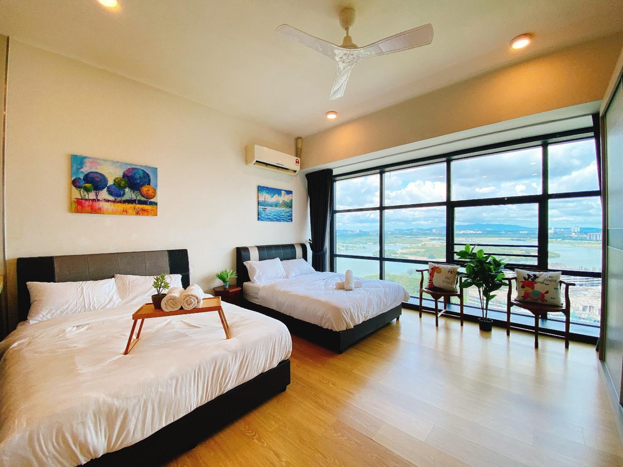 Seafront Country Garden Danga Bay By Lions Bay Apartment Johor Bahru Phòng bức ảnh