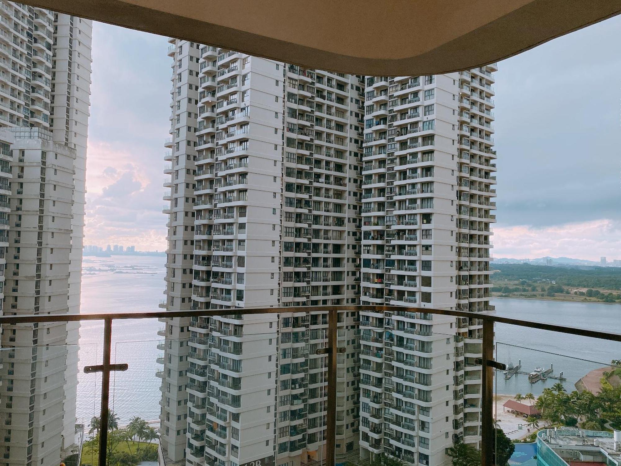 Seafront Country Garden Danga Bay By Lions Bay Apartment Johor Bahru Phòng bức ảnh