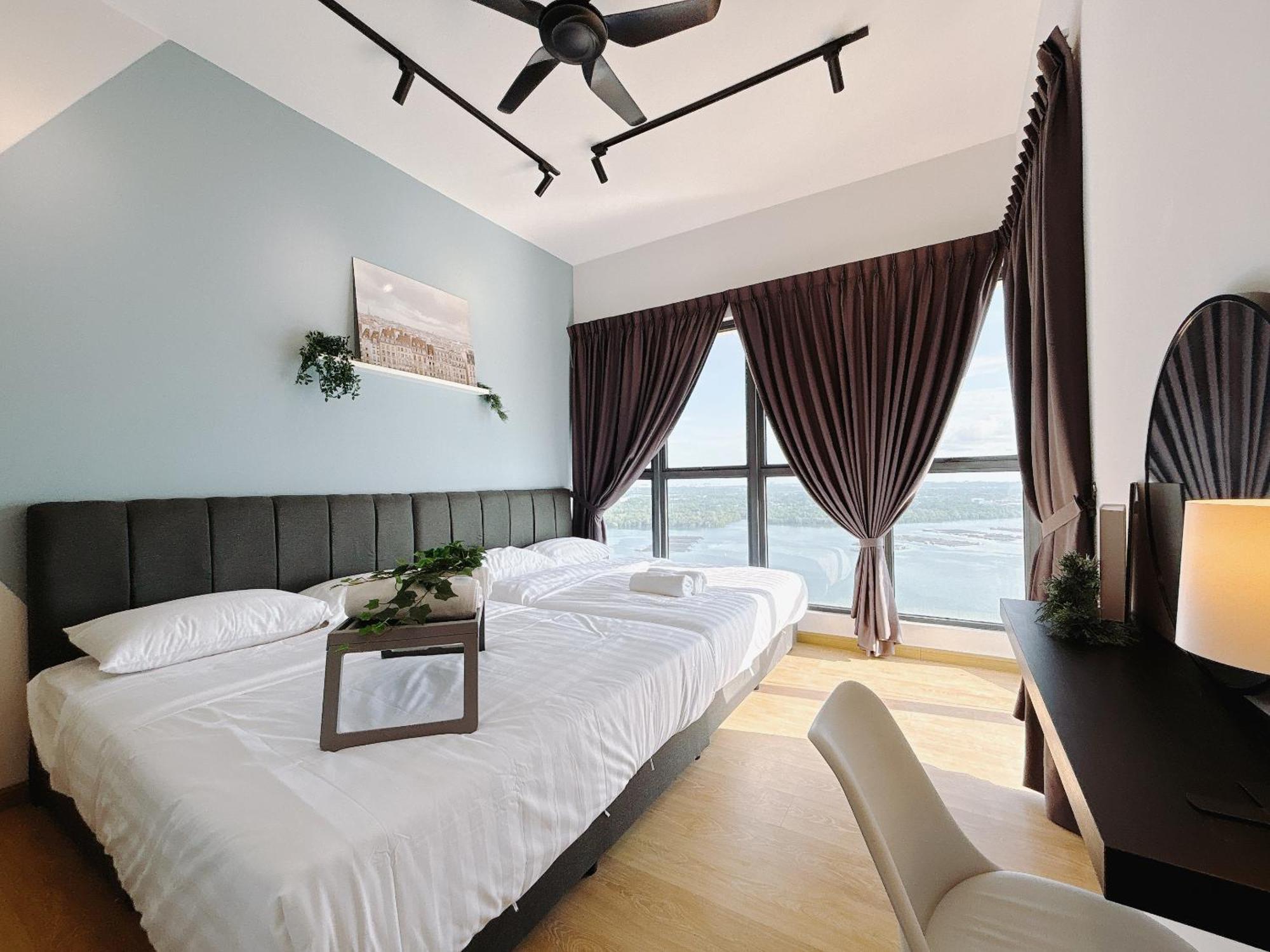 Seafront Country Garden Danga Bay By Lions Bay Apartment Johor Bahru Phòng bức ảnh